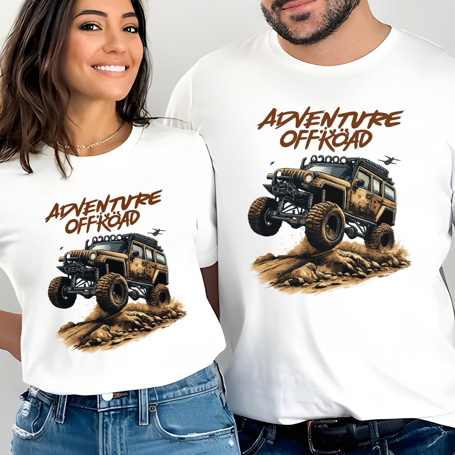 Adventure Offroad Jeep T-Shirt – Rugged Mountain Trail Graphic Tee for Off-Road Lovers