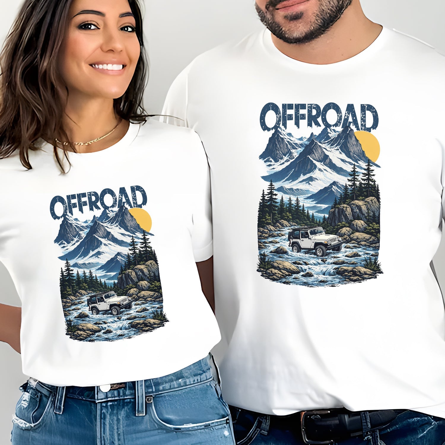 Offroad Mountain Adventure T-Shirt – Jeep Outdoor Graphic Tee for Off-Road Lovers